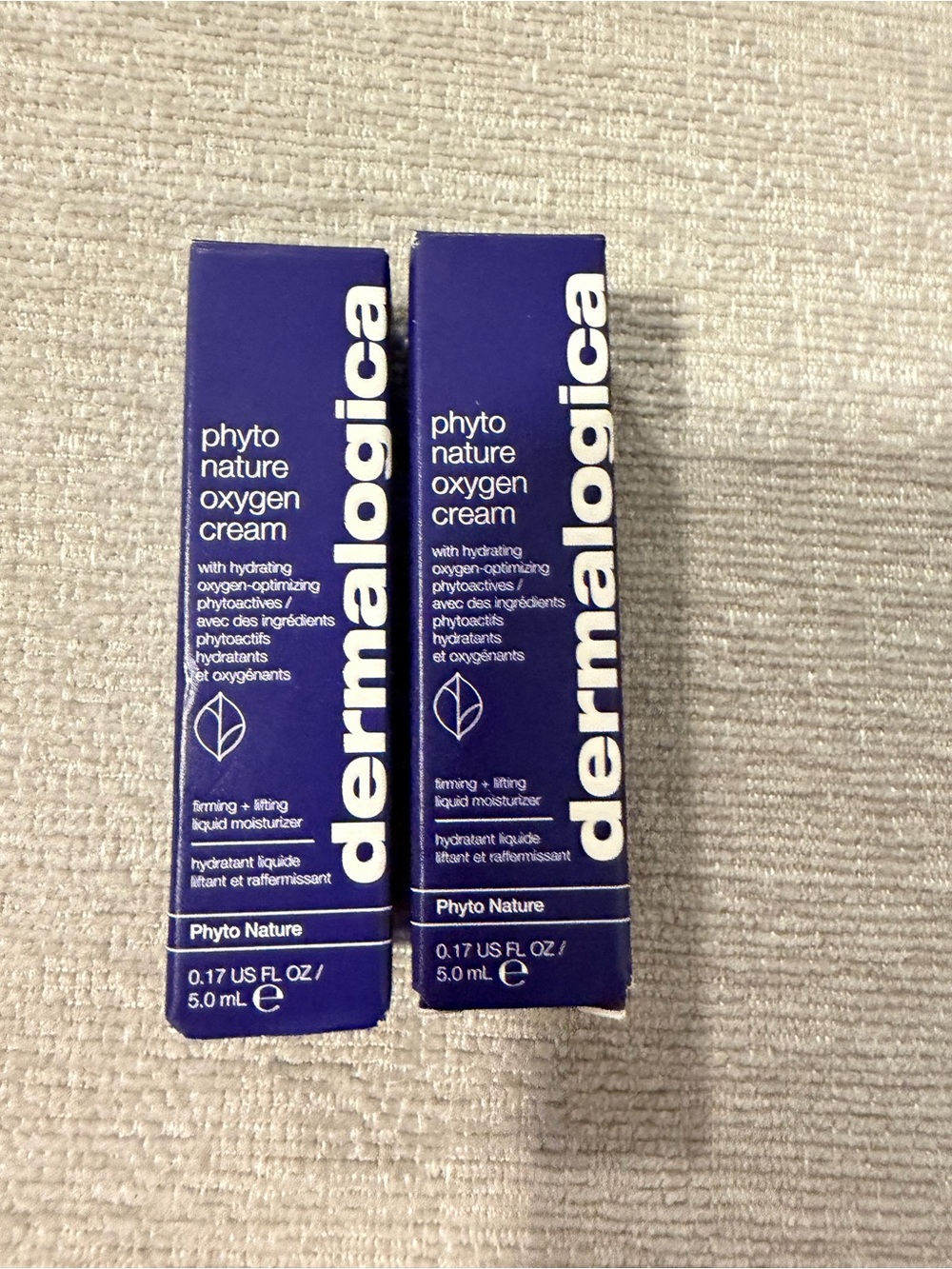 Dermalogica Phyto Nature Oxygen Cream Firming Lifting Liquid Moisturizer TWO PAC